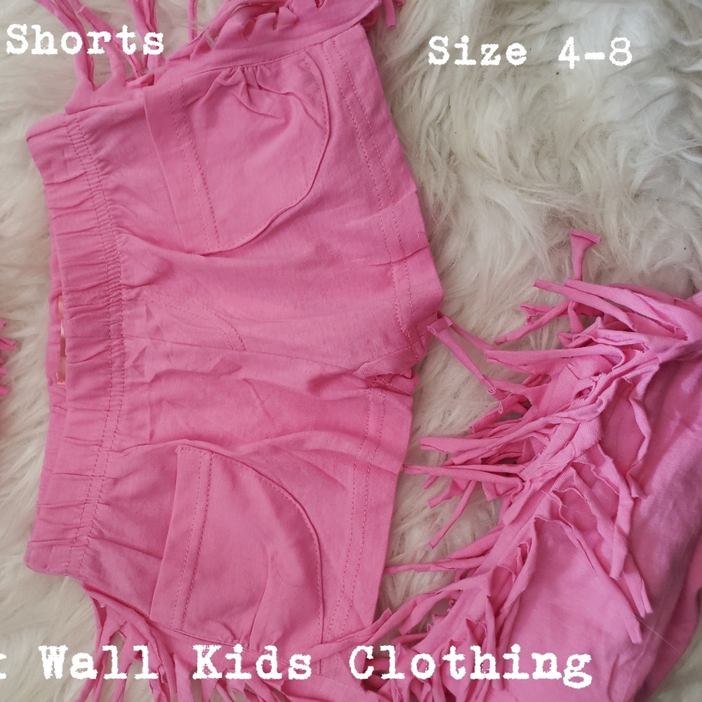 Fringe shorts